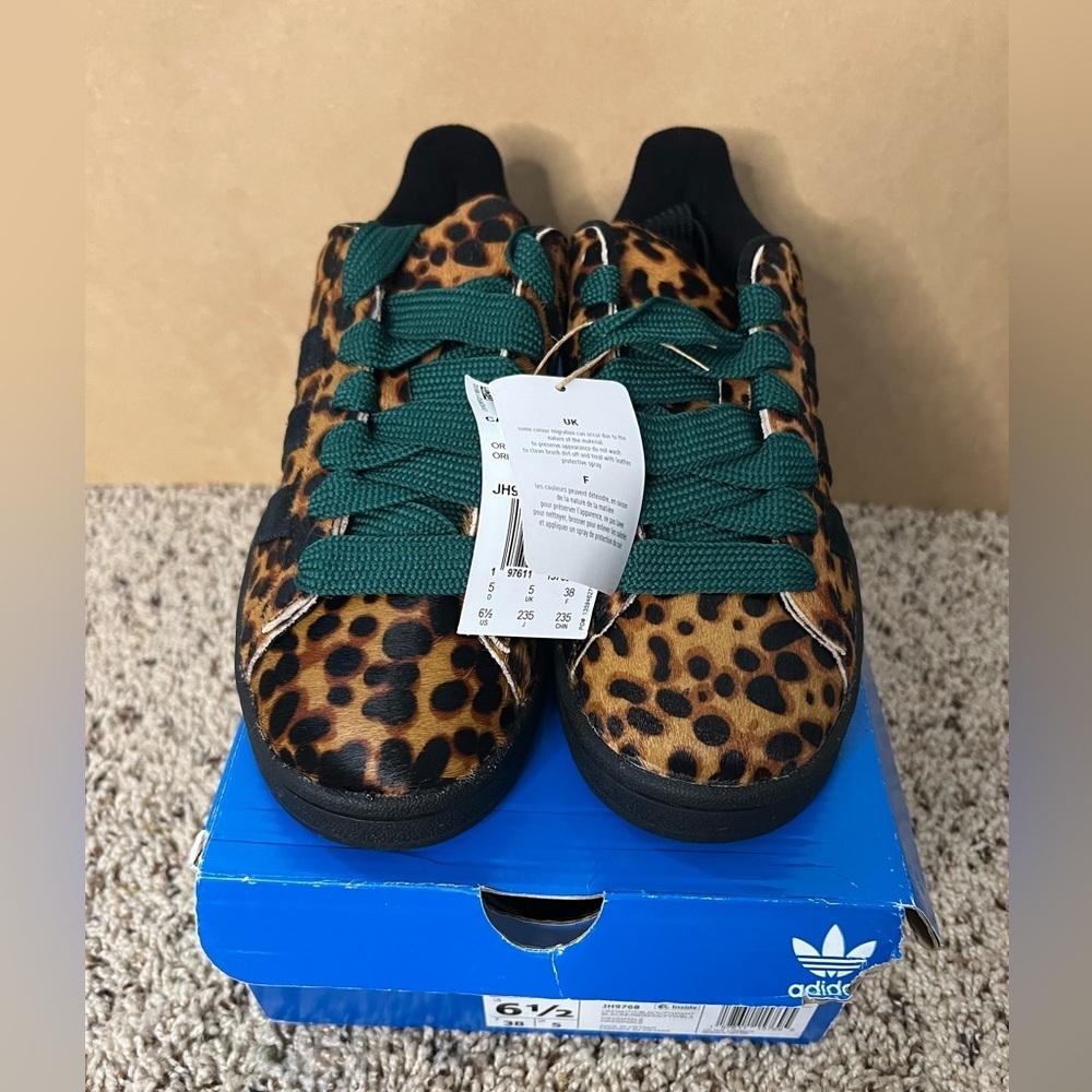 ADIDAS ORIGINALS CAMPUS OOS 'BLACK CHEETAH' LIMITED EDITION NIB - Picture 4 of 12